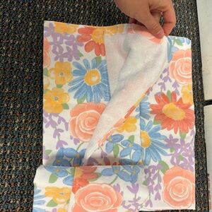 Floral Patterned Hand Towels